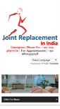 Mobile Screenshot of jointreplacementinindia.com